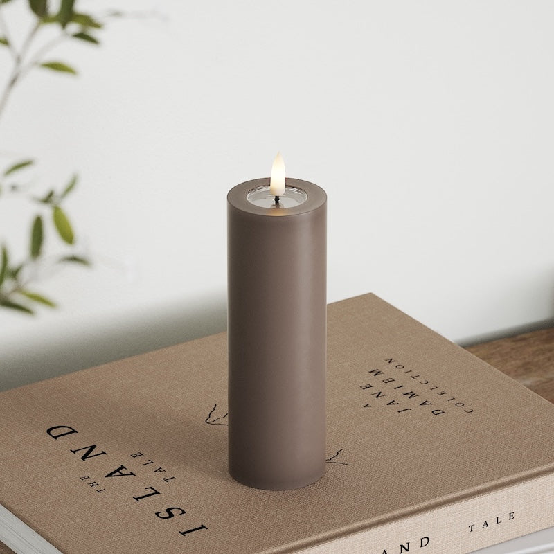 Deluxe Homeart LED plokkvalgusti Ø 5 x 15 cm Mokka