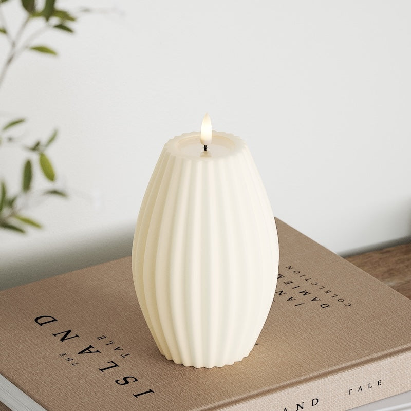 Deluxe Homeart LED soonvalgusti D 10 x K 15 cm Kreem