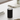 LED Pillar candle Ø 7.5 x 12.5 cm Black