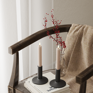 Deluxe Homeart Korunka LED 2 ks, Ø 2 x 15 cm Růžová LED korunkové světlo 4