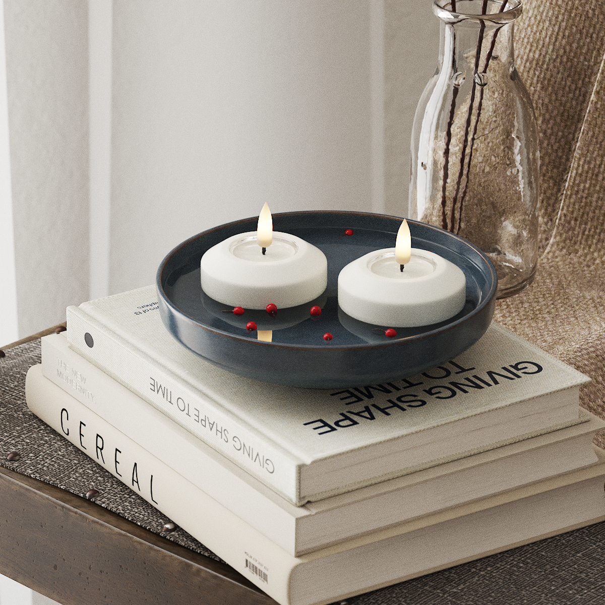 Deluxe Homeart LED Flytelys Ø 6,1 cm 2 stk Hvit LED flytelys 4