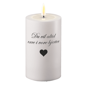 LED Grave Light Navždy budete v našich srdcích Deluxe Homeart 1