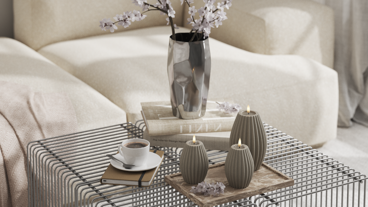 Naturlig tro LED Rilleljus Med WetLook ™ -design