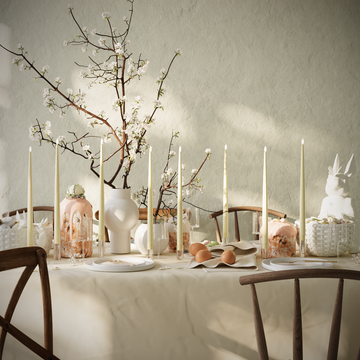 Deluxe Homeart LED-küünlavalguse pakett – Helekollane - 8 tk 38 cm küünlaid pakend 1